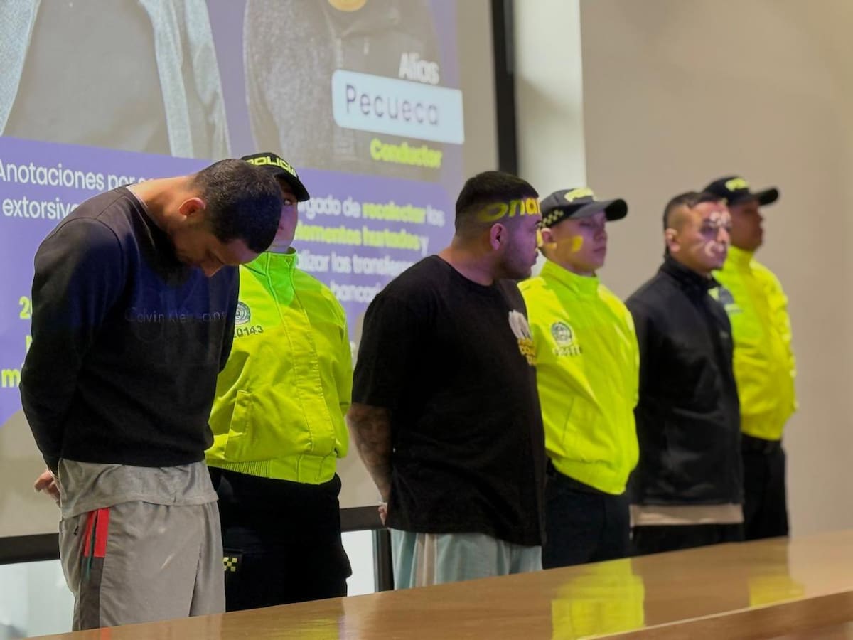 ‘Los Kamaleones’, la banda detrás del brutal crimen del profesor bumangués.
Foto: Policía.