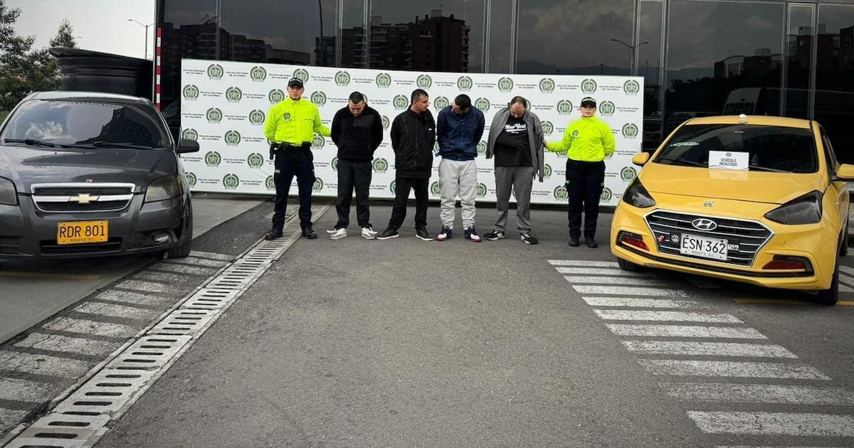 ‘Los Kamaleones.
Foto: Policía.