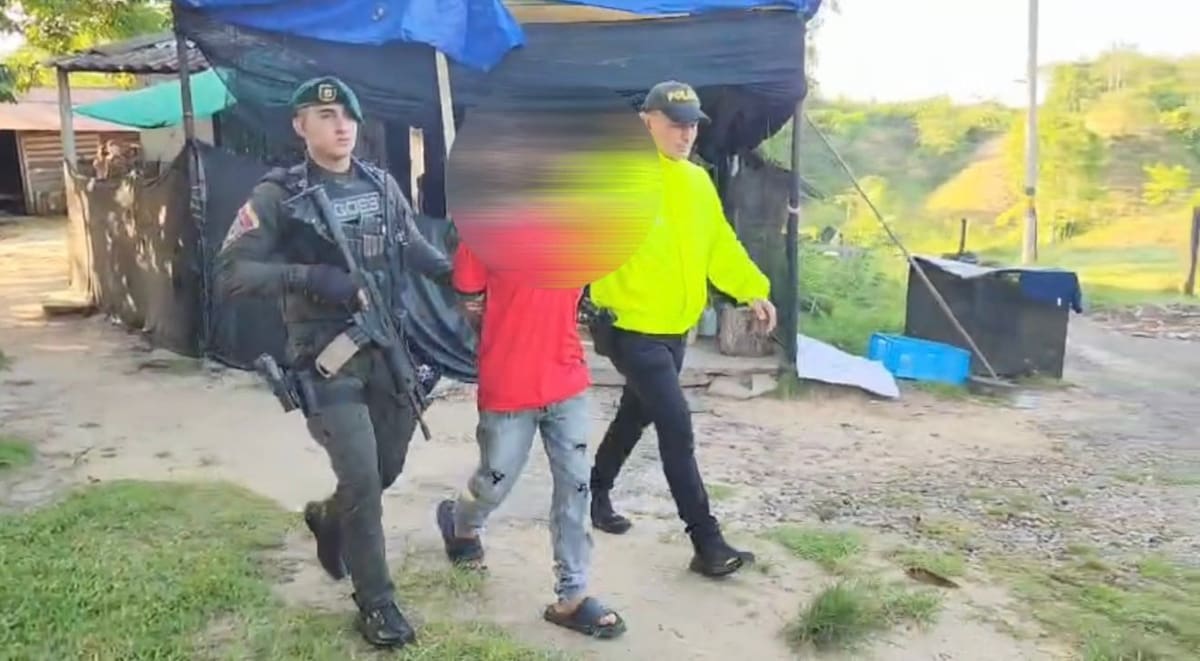 11 presuntos miembros fueron capturados.
Foto: cortesía.