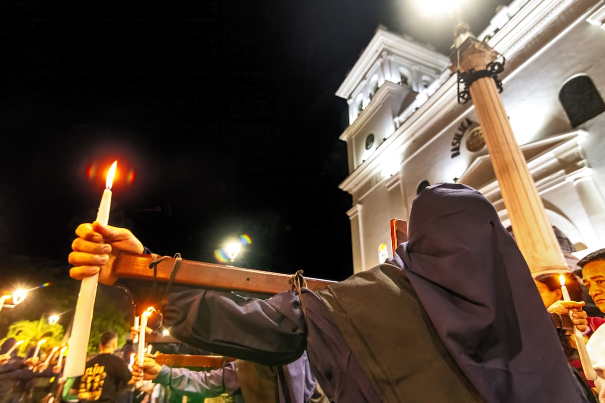 Los Nazarenos de Girón: la tradición de fe y penitencia que lleva 390 Semanas Santas viva en Colombia. Foto: Mauricio Olaya/VANGUARDIA