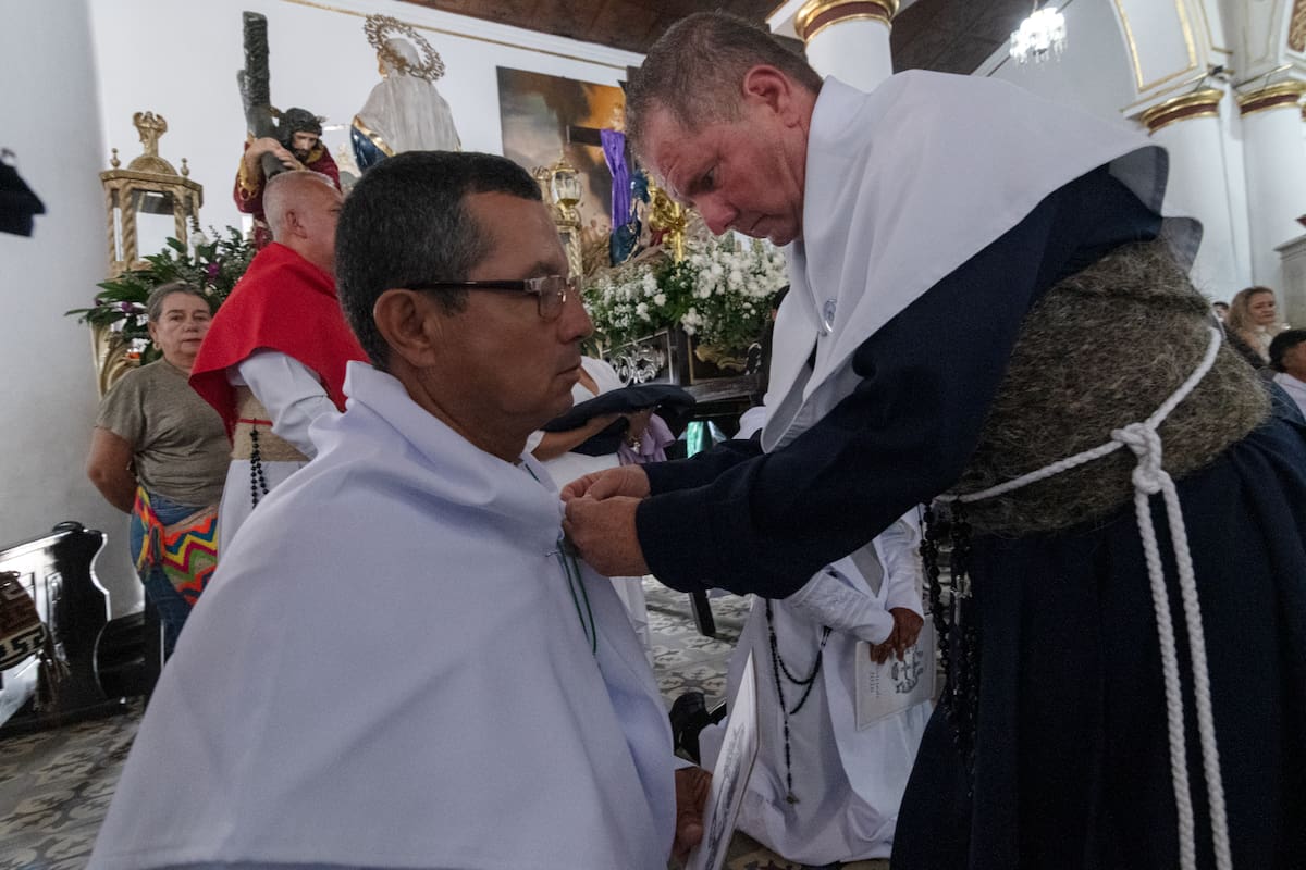 Los Nazarenos de Girón: la tradición de fe y penitencia que lleva 390 Semanas Santas viva en Colombia. Foto: Mauricio Olaya/VANGUARDIA