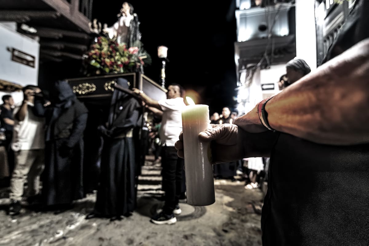Los Nazarenos de Girón: la tradición de fe y penitencia que lleva 390 Semanas Santas viva en Colombia. Foto: Mauricio Olaya/VANGUARDIA