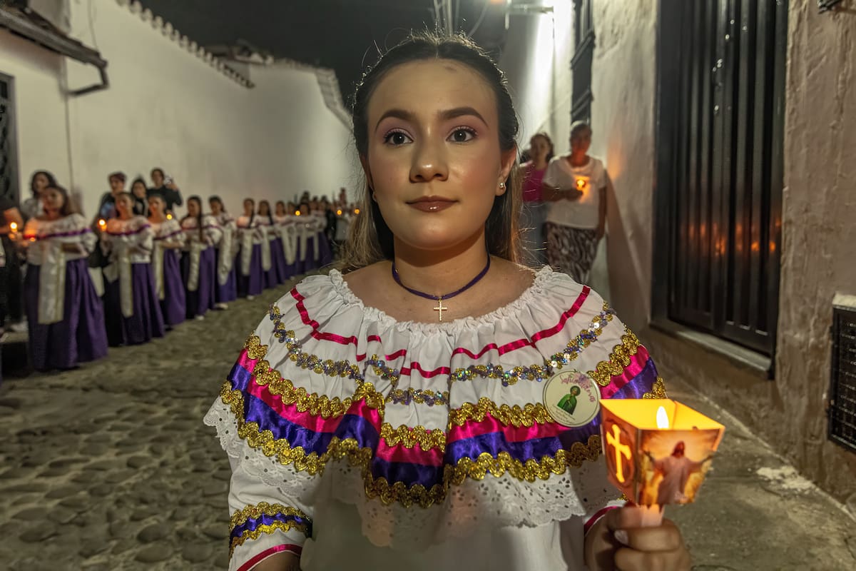 Los Nazarenos de Girón: la tradición de fe y penitencia que lleva 390 Semanas Santas viva en Colombia. Fotos: Mauricio Olaya/VANGUARDIA