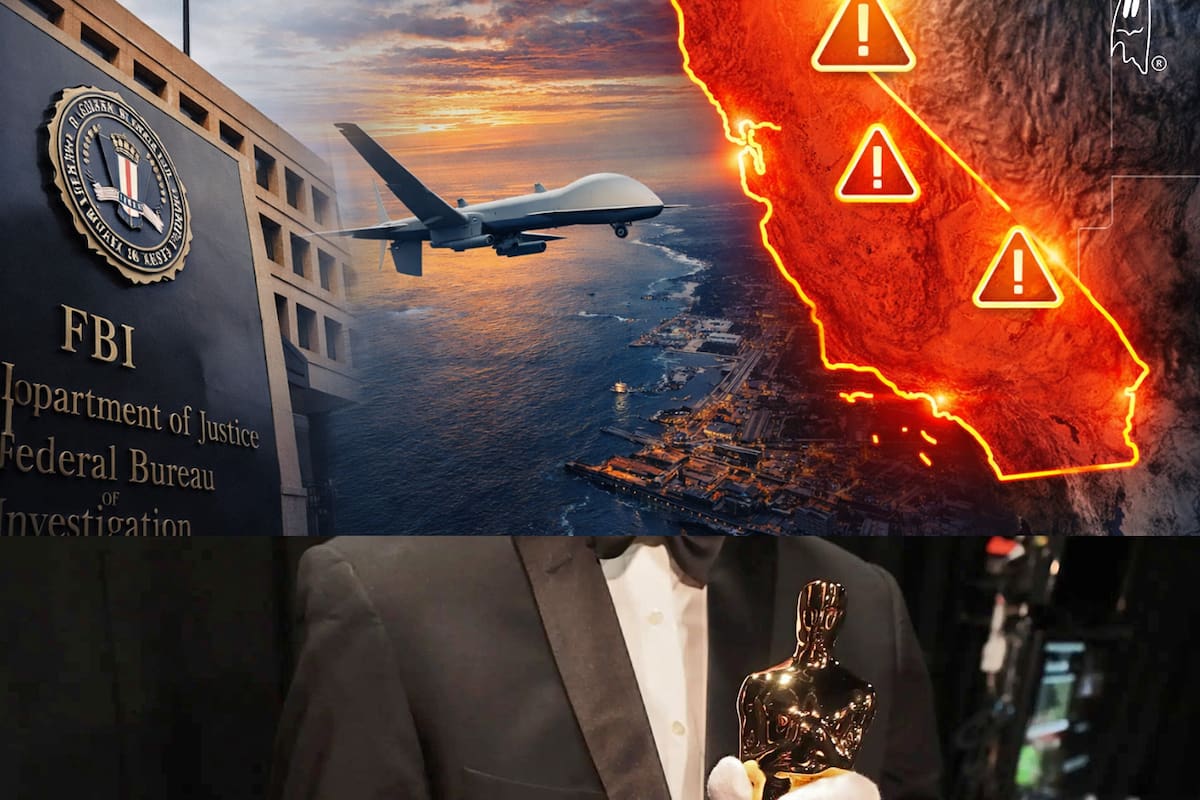 ¿Peligran los Premios Óscar? El FBI alerta sobre drones iraníes en California a días de la ceremonia de este 15 de marzo de 2026.