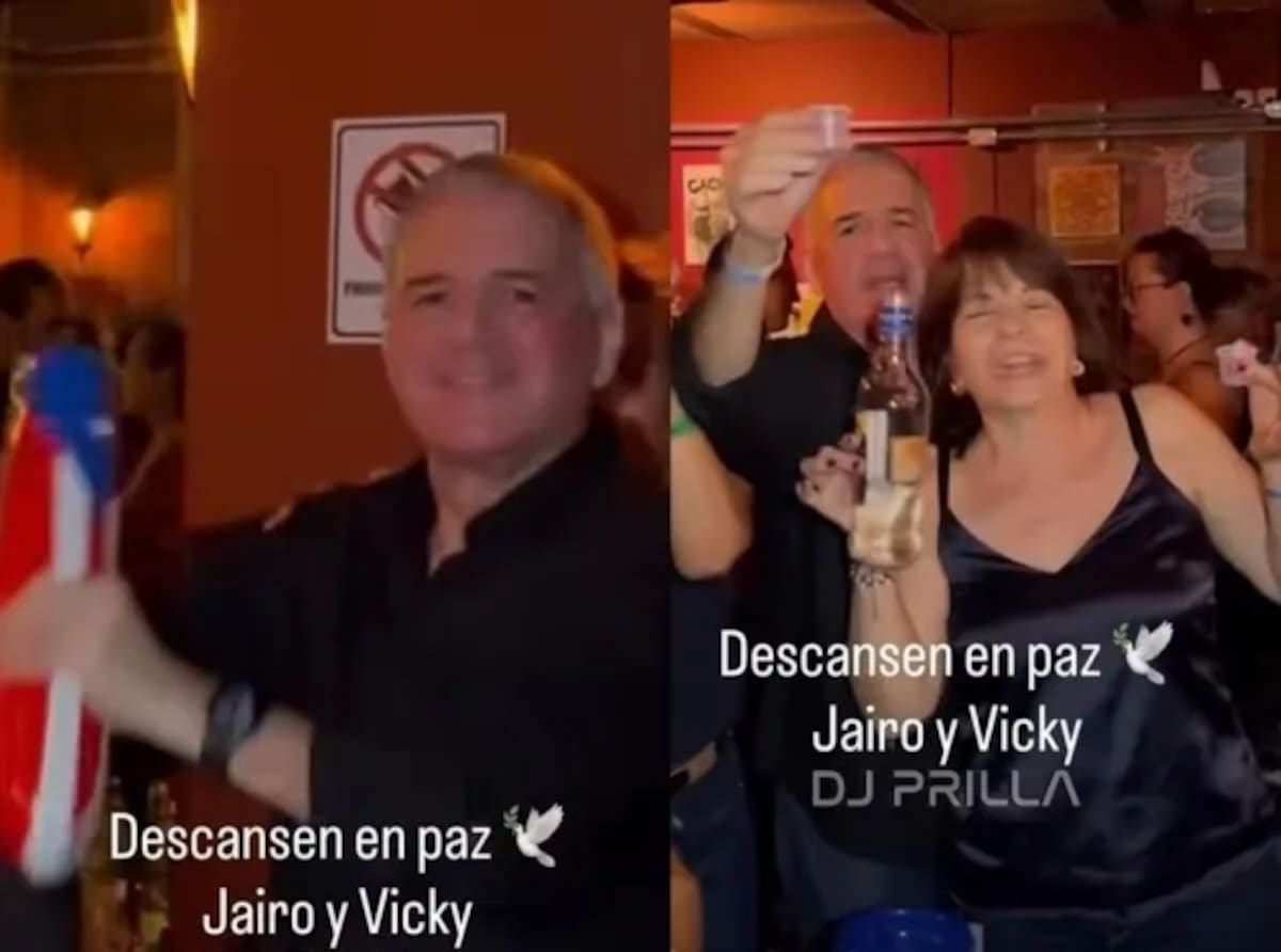 Pareja de esposos muertos en Cali Foto: Tomada del video de Dj Prilla