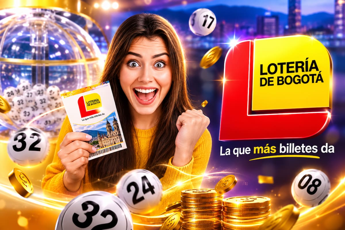 Conozca el numero ganador del sorteo de hoy de la Lotería de Bogotá.