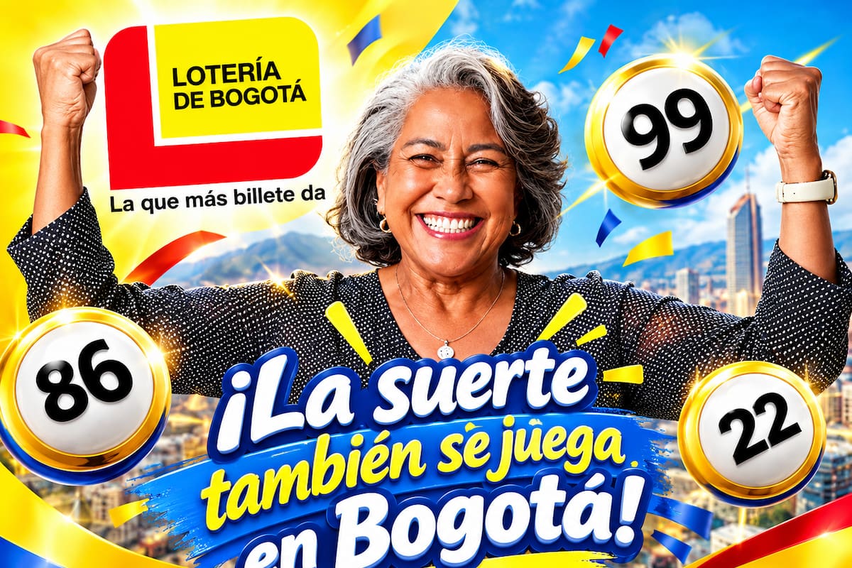 Lotería de Bogotá: resultado del sorteo del jueves 1 de octubre de 2026.