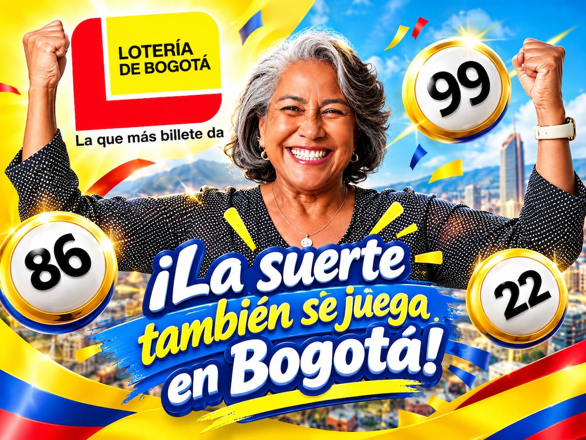 Lotería de Bogotá: resultado del sorteo del jueves 8 de octubre de 2026.