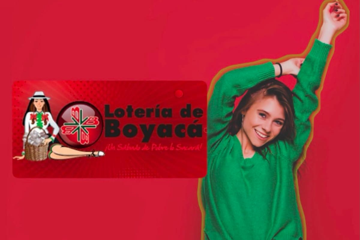 Sorteo de hoy de la Lotería de Boyacá.