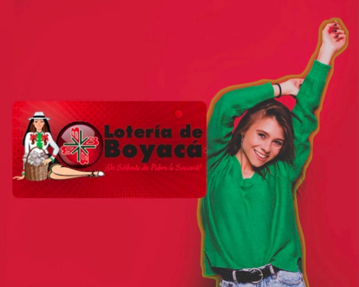 Sorteo de hoy de la Lotería de Boyacá.