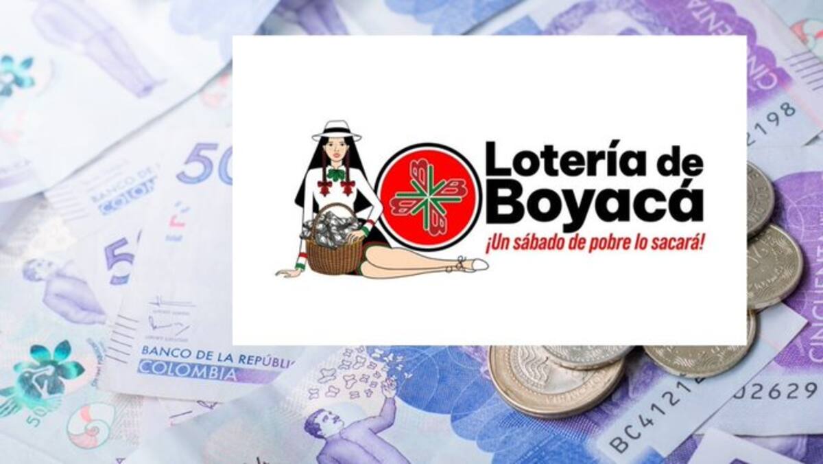 Resultados de la Lotería de Boyacá de este sábado: número ganador.