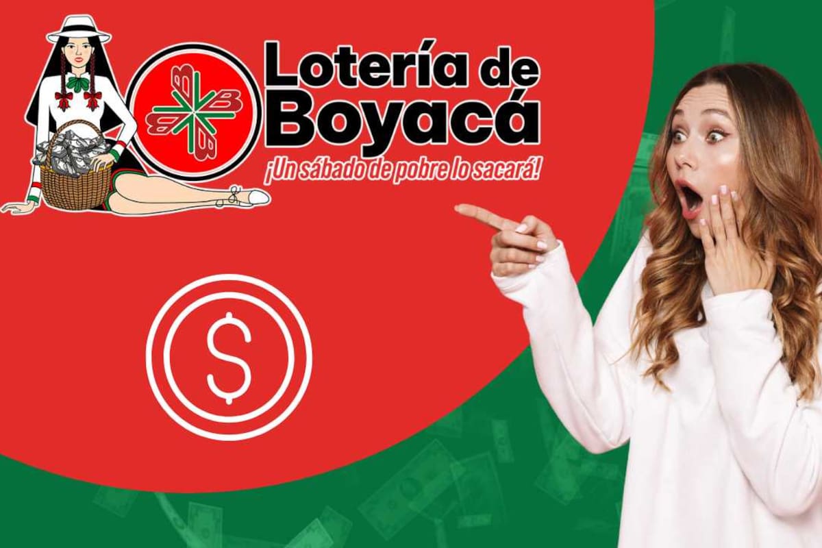 Sorteo de la Lotería de Boyacá.