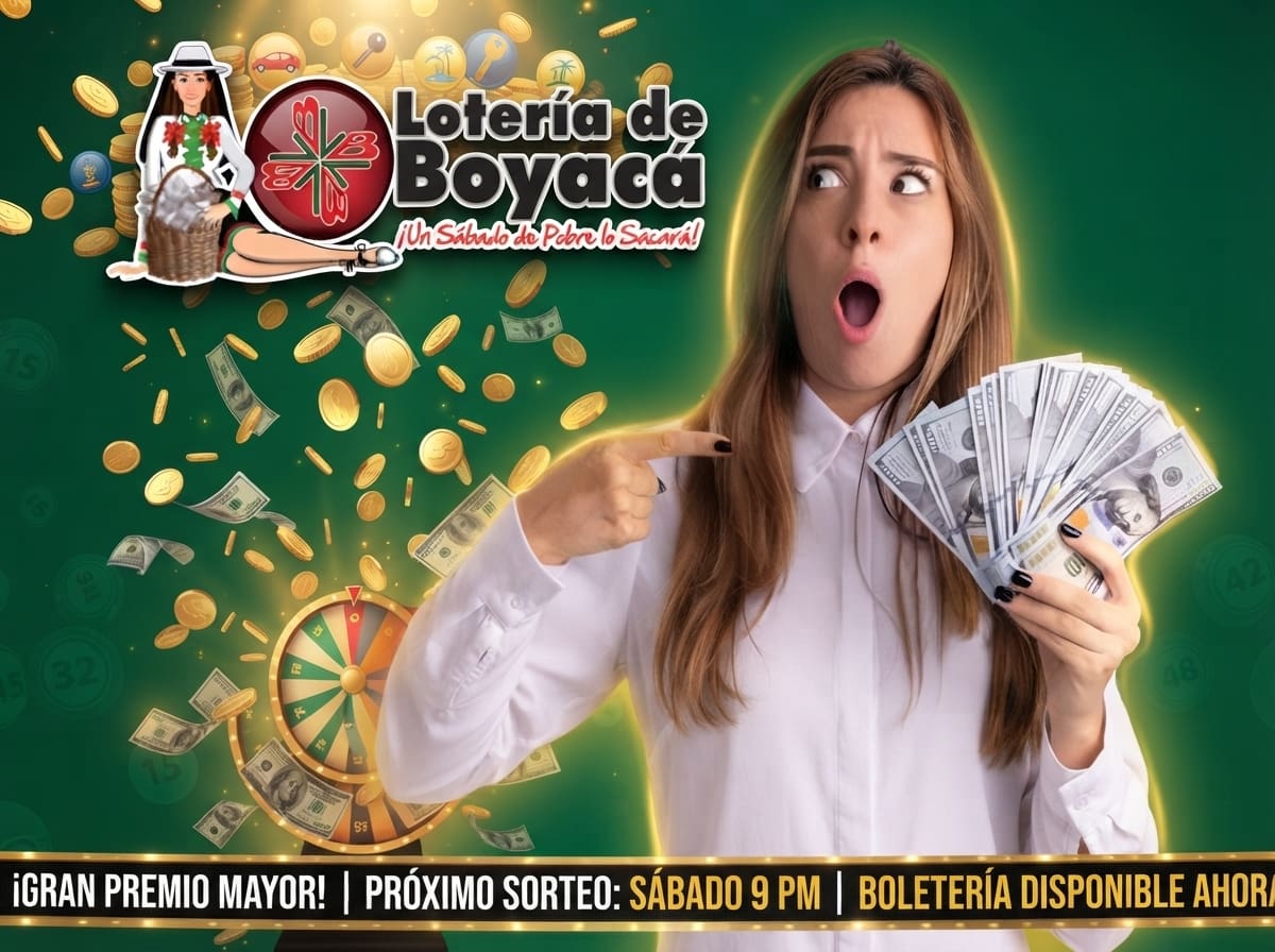 Lotería de Boyacá: resultado del sorteo de hoy.