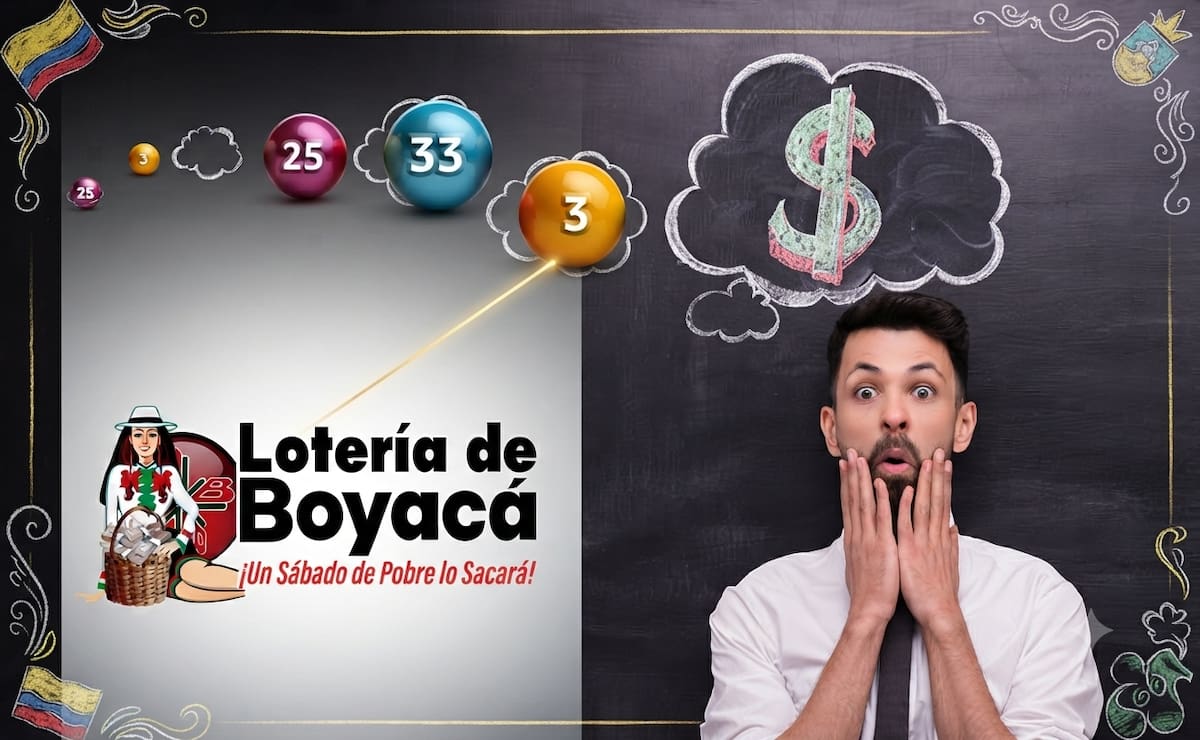 Sorteo de la Lotería de Boyacá del sábado 1 de agosto de 2026.