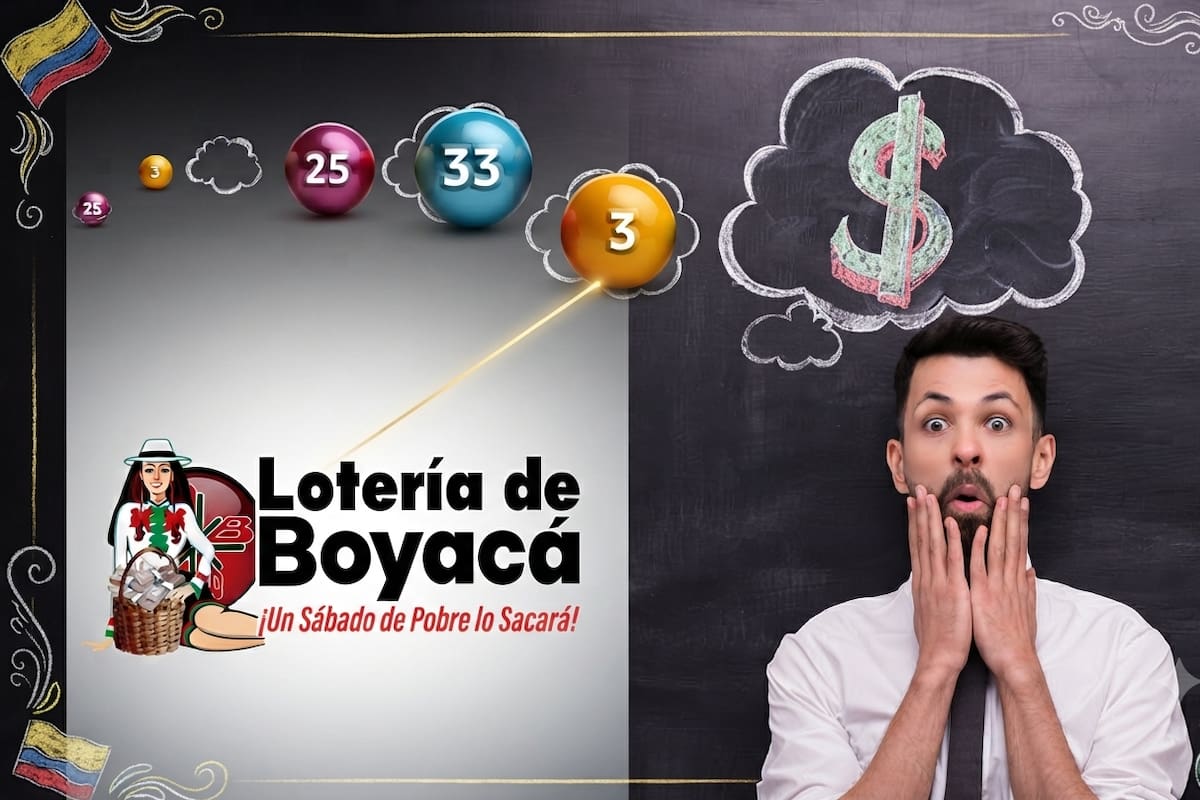 Sorteo de la Lotería de Boyacá del sábado 24 de julio de 2026.