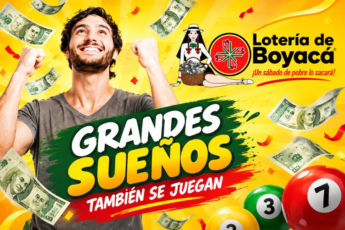 Lotería de Boyacá: este es el resultado del sorteo de este sábado 12 de septiembre de 2026.
