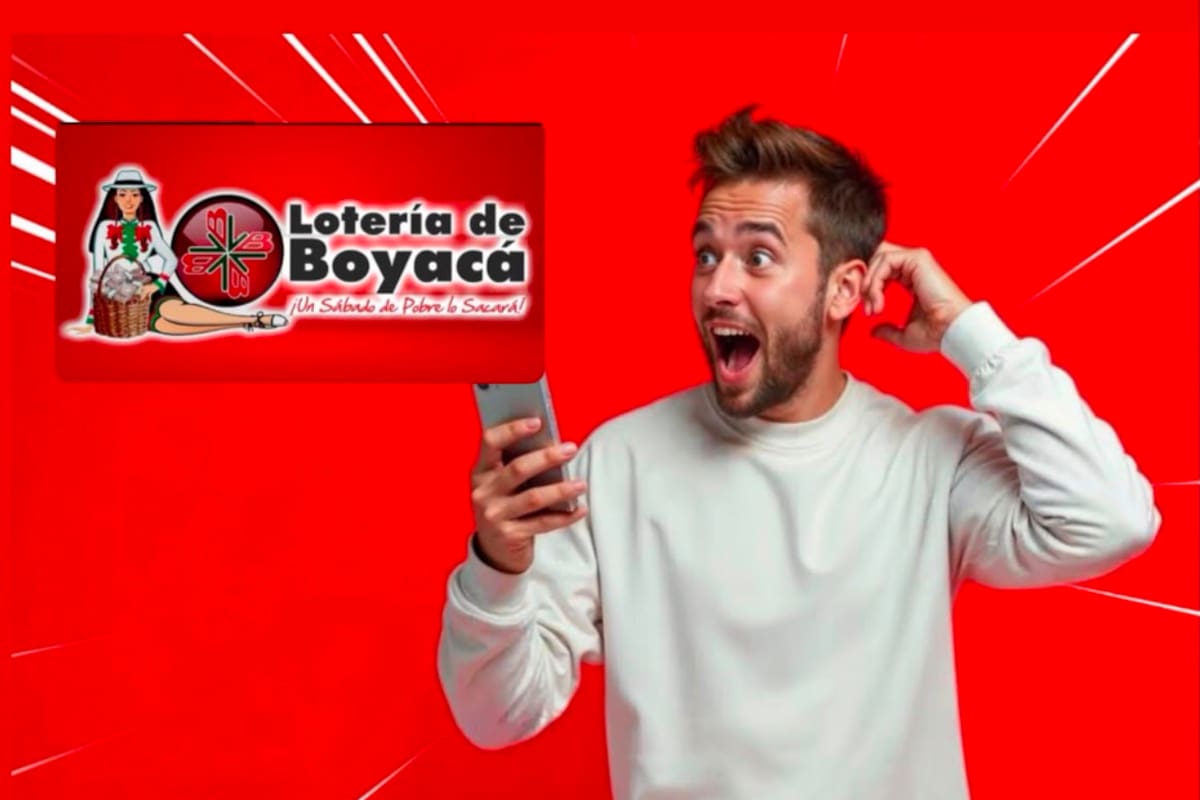 Resultado del sorteo de hoy de Lotería de Boyacá.