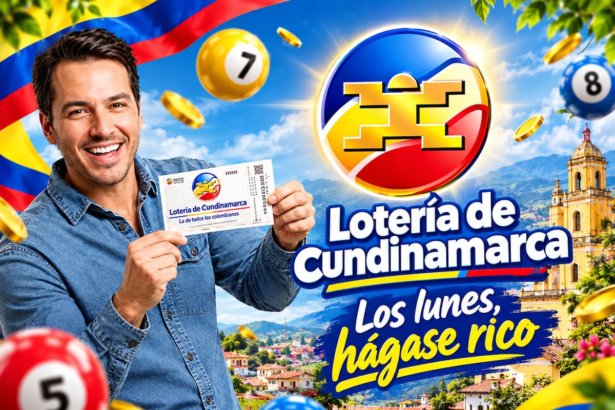 Lotería de Cundinamarca: resultado del sorteo del premio mayor y premios secos de hoy.
