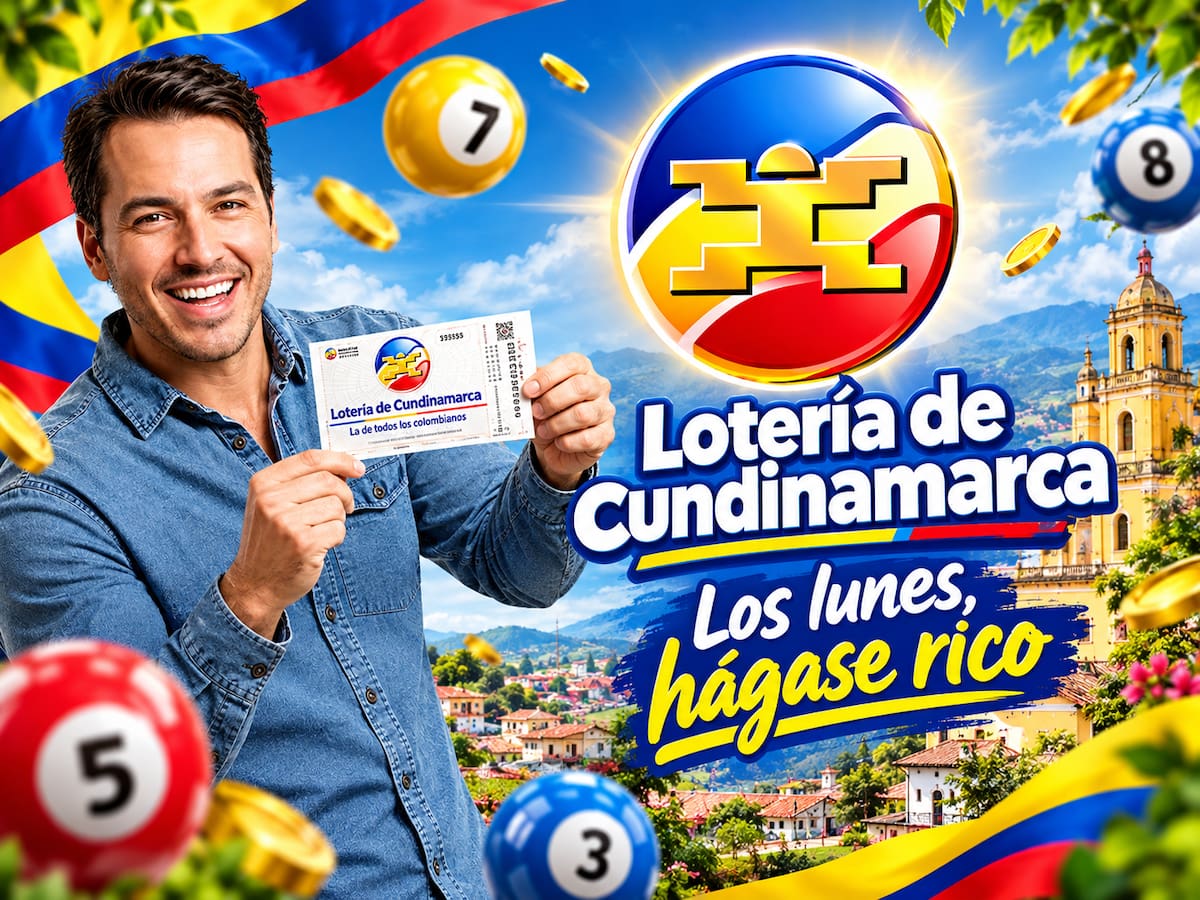 Lotería de Cundinamarca: resultado del sorteo del premio mayor y premios secos de hoy.