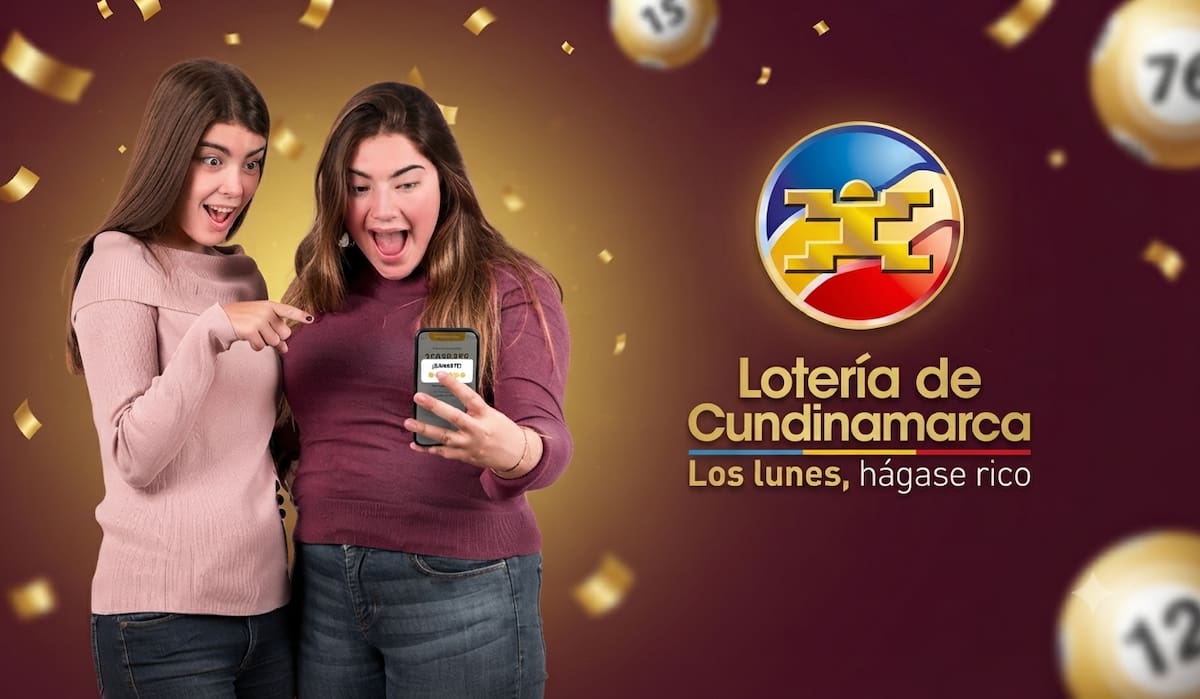 Sorteo de la Lotería de Cundinamarca.