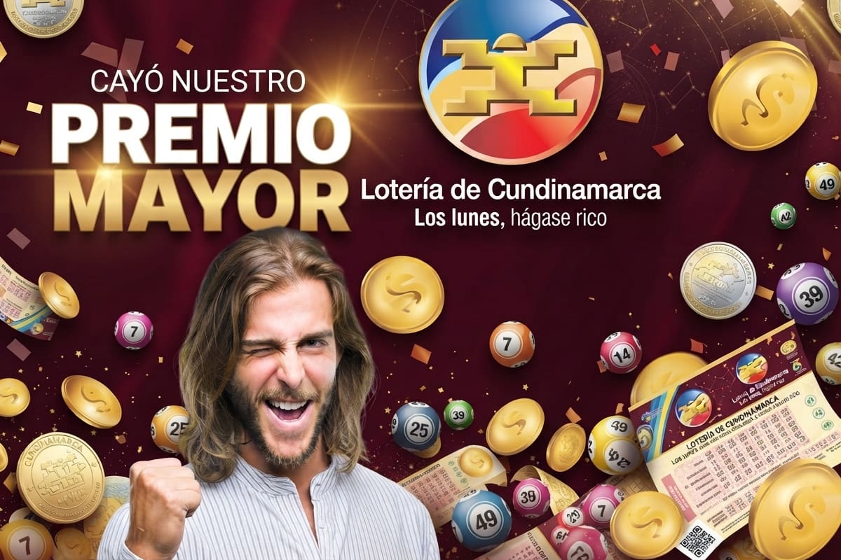 Lotería de Cundinamarca: sorteo de hoy.