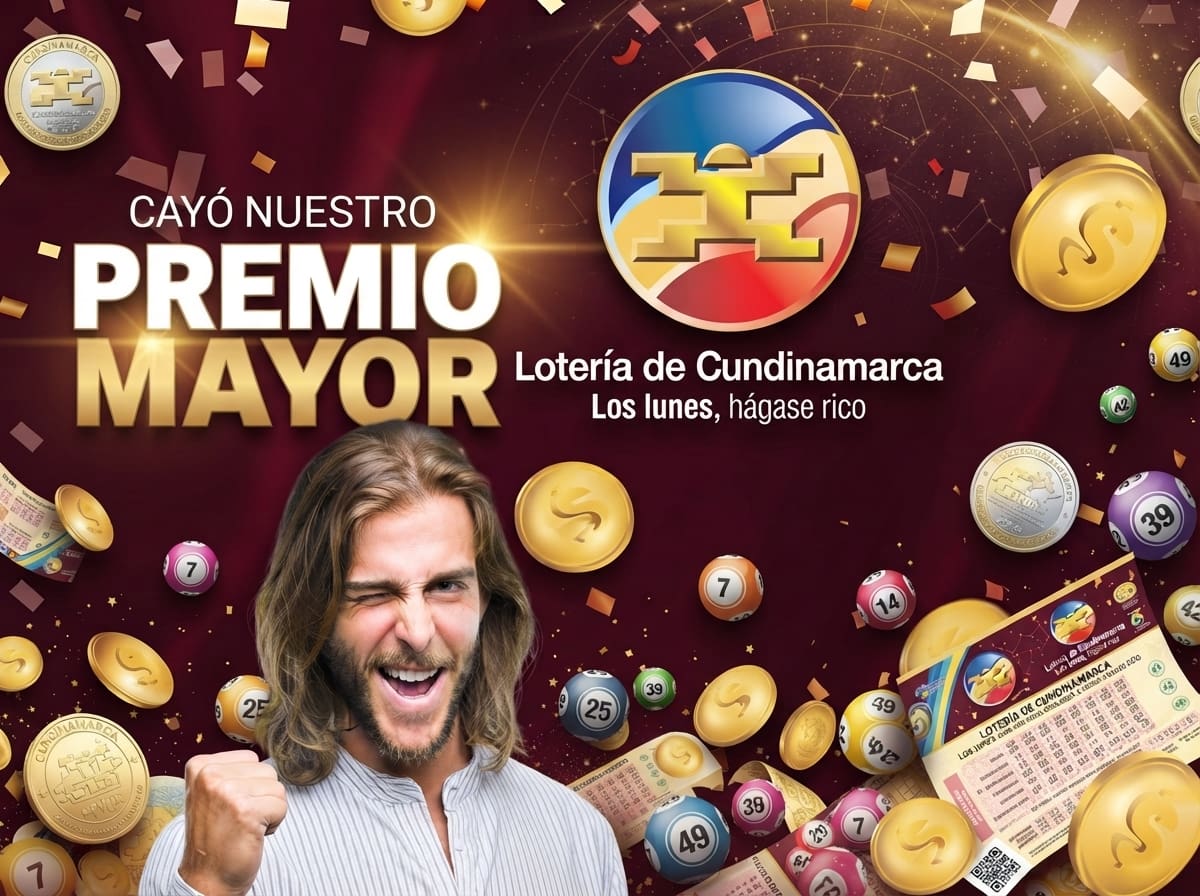 Lotería de Cundinamarca: sorteo de hoy.