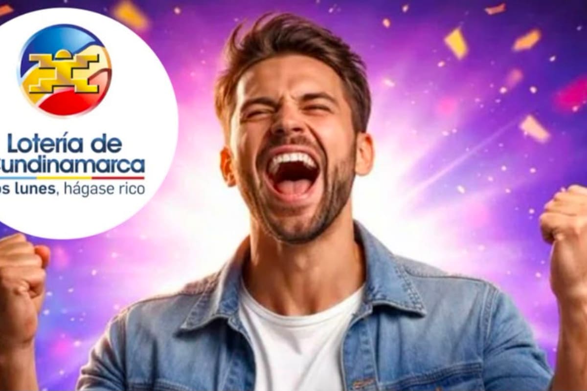 Resultado del sorteo de la Lotería de Cundinamarca.