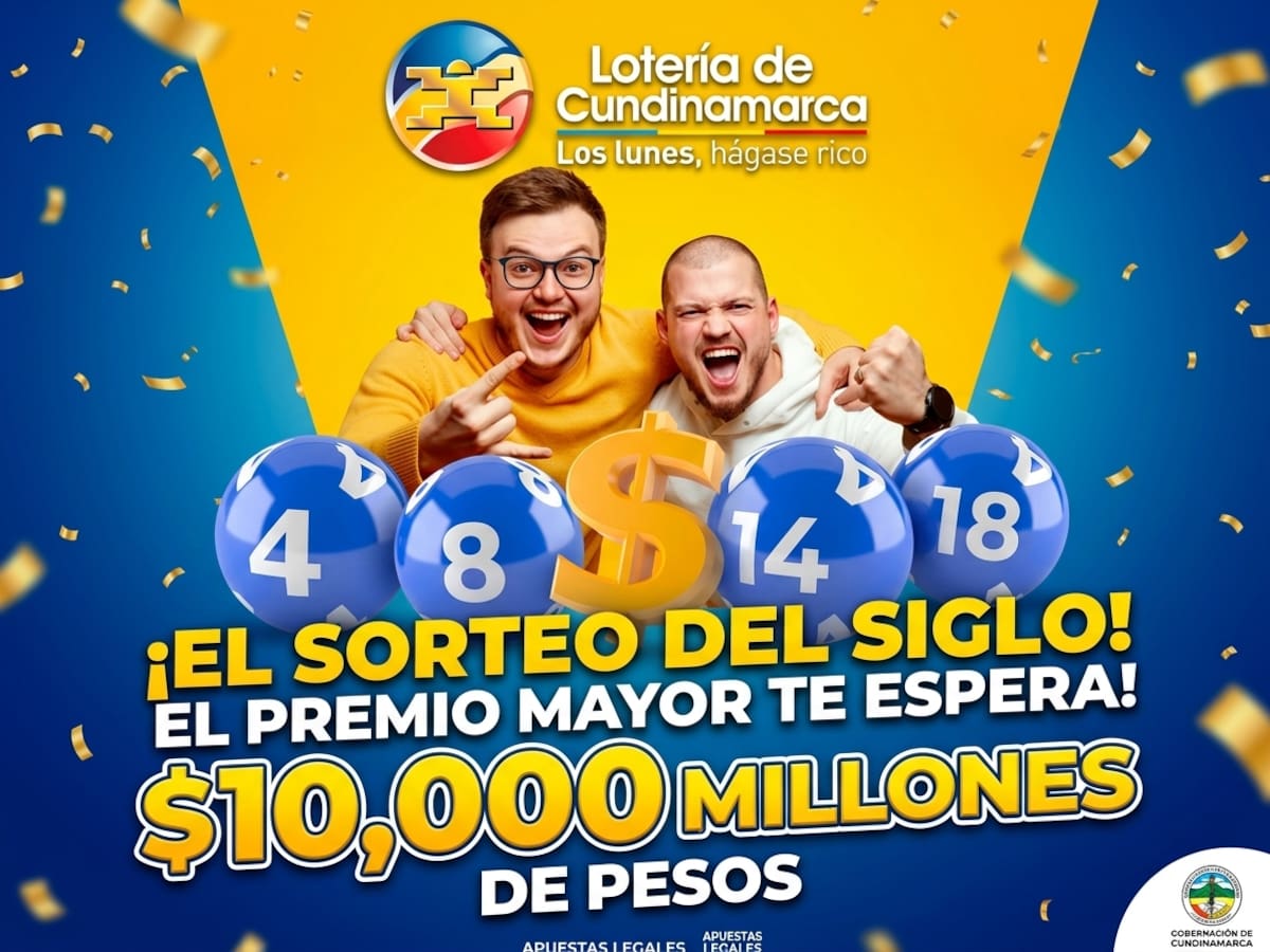 Lotería de Cundinamarca: sorteo de hoy.