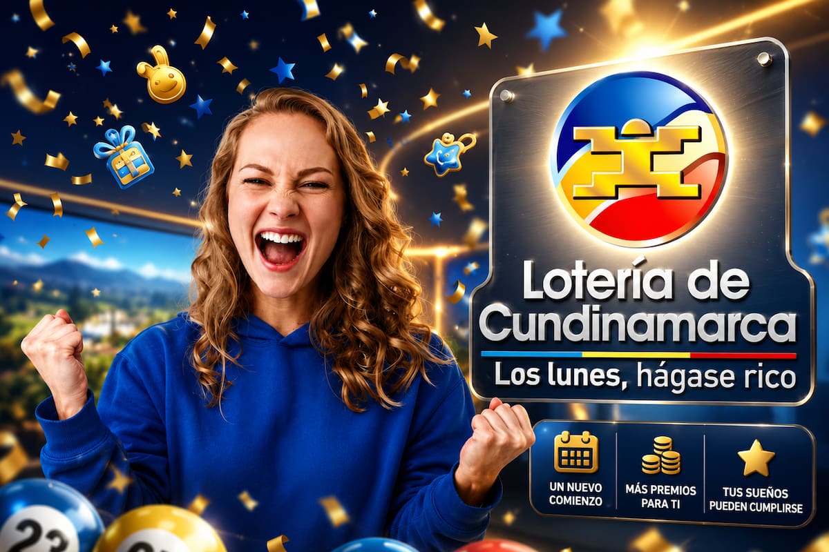 Lotería de Cundinamarca: premio mayor del sorteo de hoy.