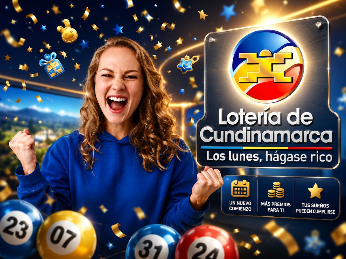 Lotería de Cundinamarca: premio mayor del sorteo de hoy.