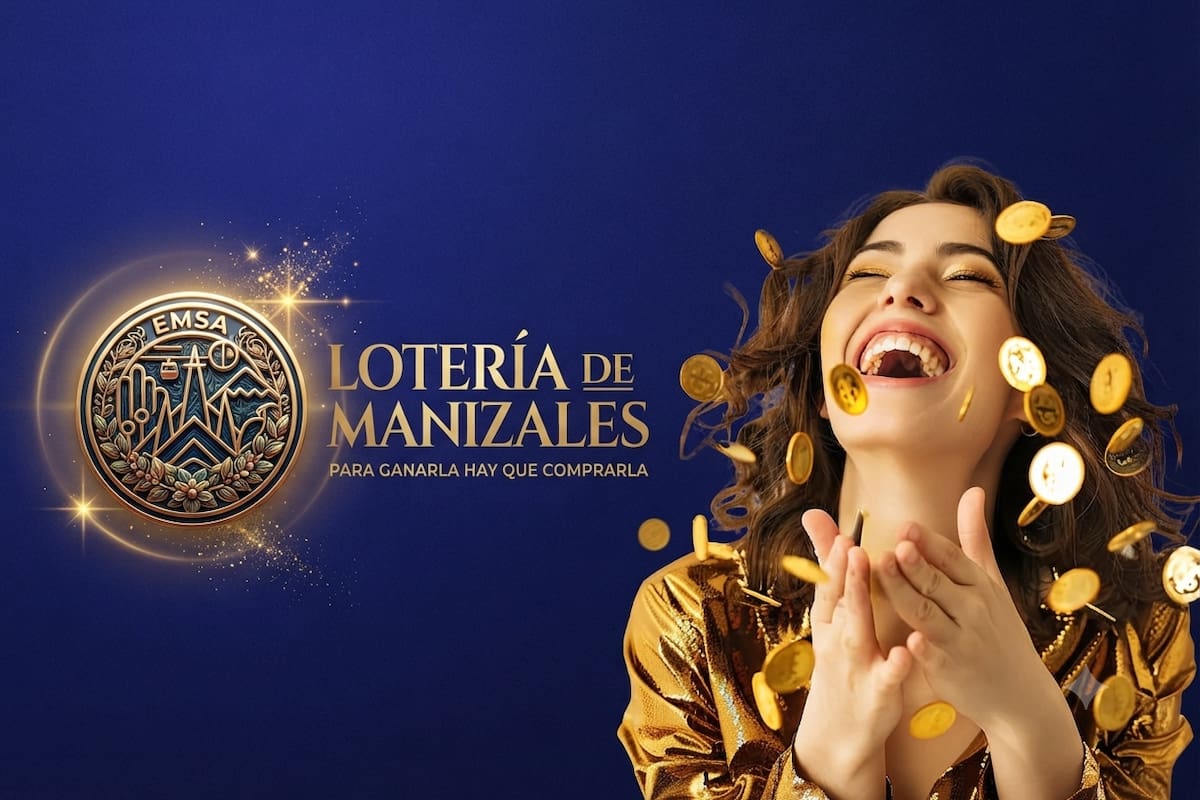Sorteo de hoy de Lotería de Manizales.