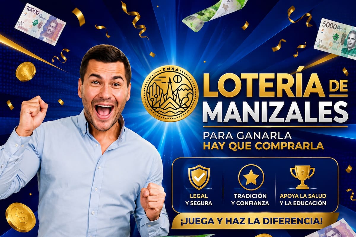 Consulte los resultados de la Lotería de Manizales.