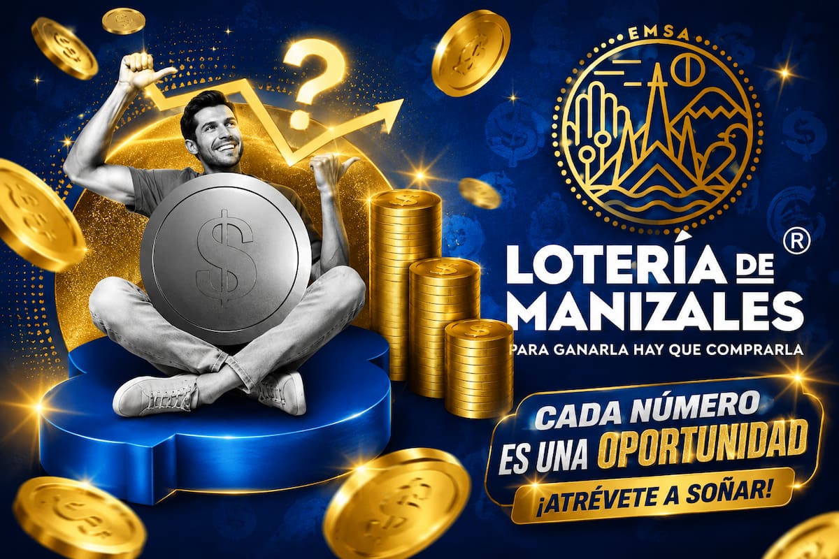 Lotería de Manizales: sorteo de hoy.