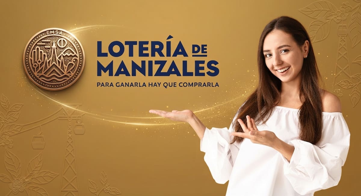 Sorteo de hoy de Lotería de Manizales.