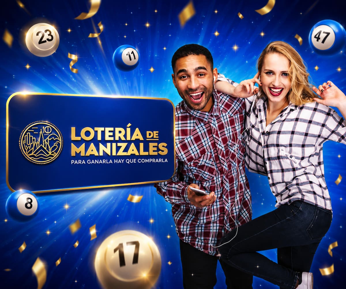 Sorteo de hoy de la Lotería de Manizales.