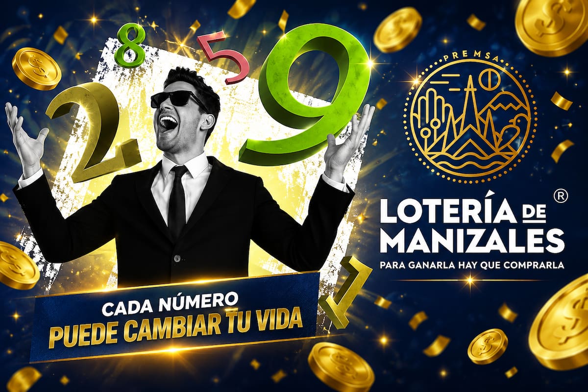 Lotería de Manizales: resultados del sorteo de hoy.