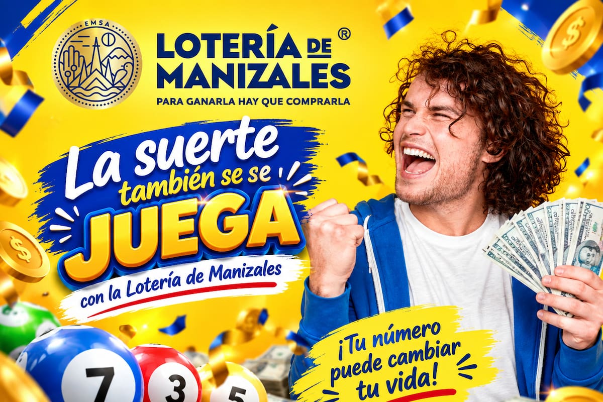 Lotería de Manizales: resultado del sorteo del miércoles 7 de octubre de 2026.