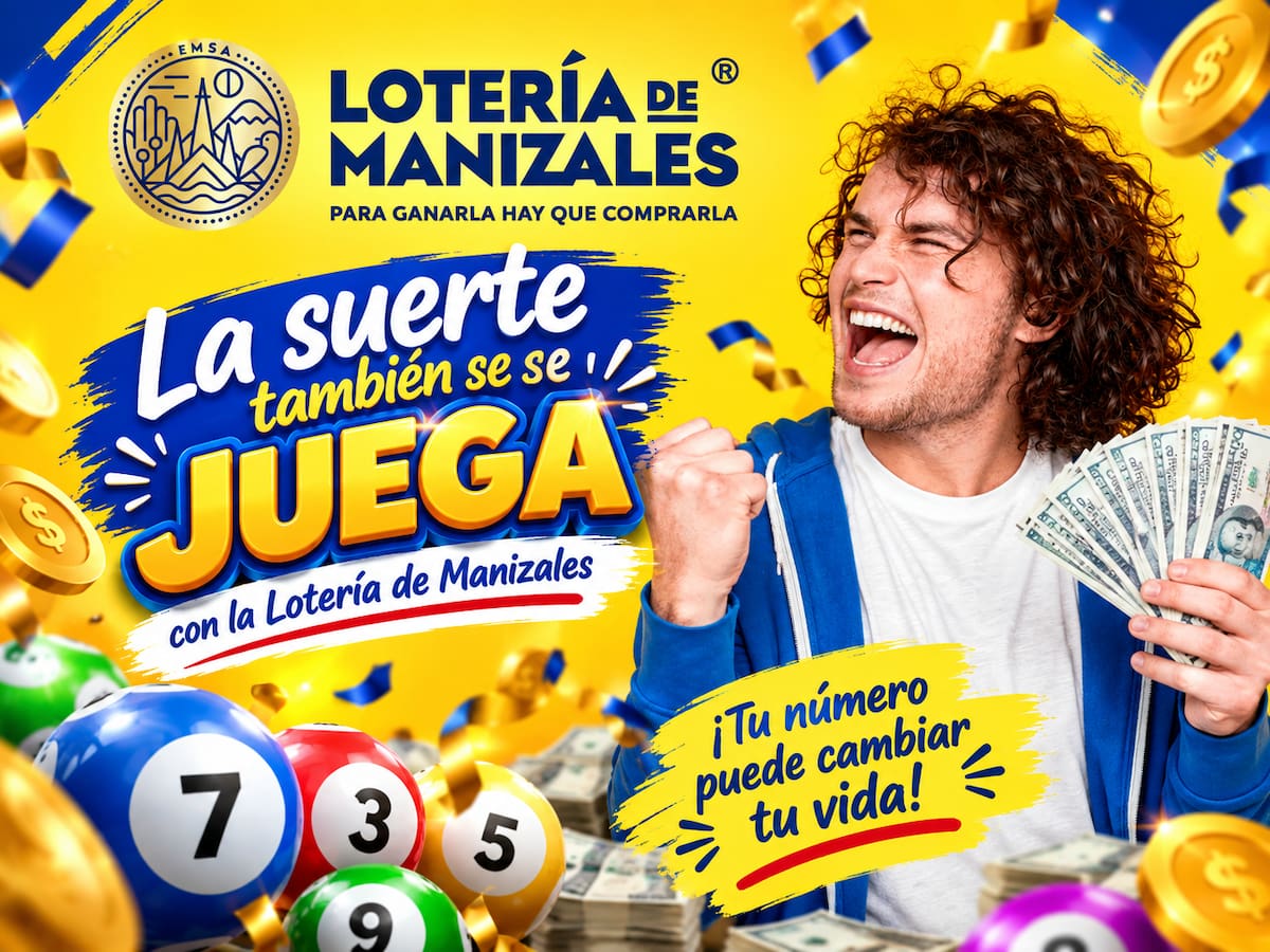 Lotería de Manizales: resultado del sorteo del miércoles 14 de octubre de 2026.