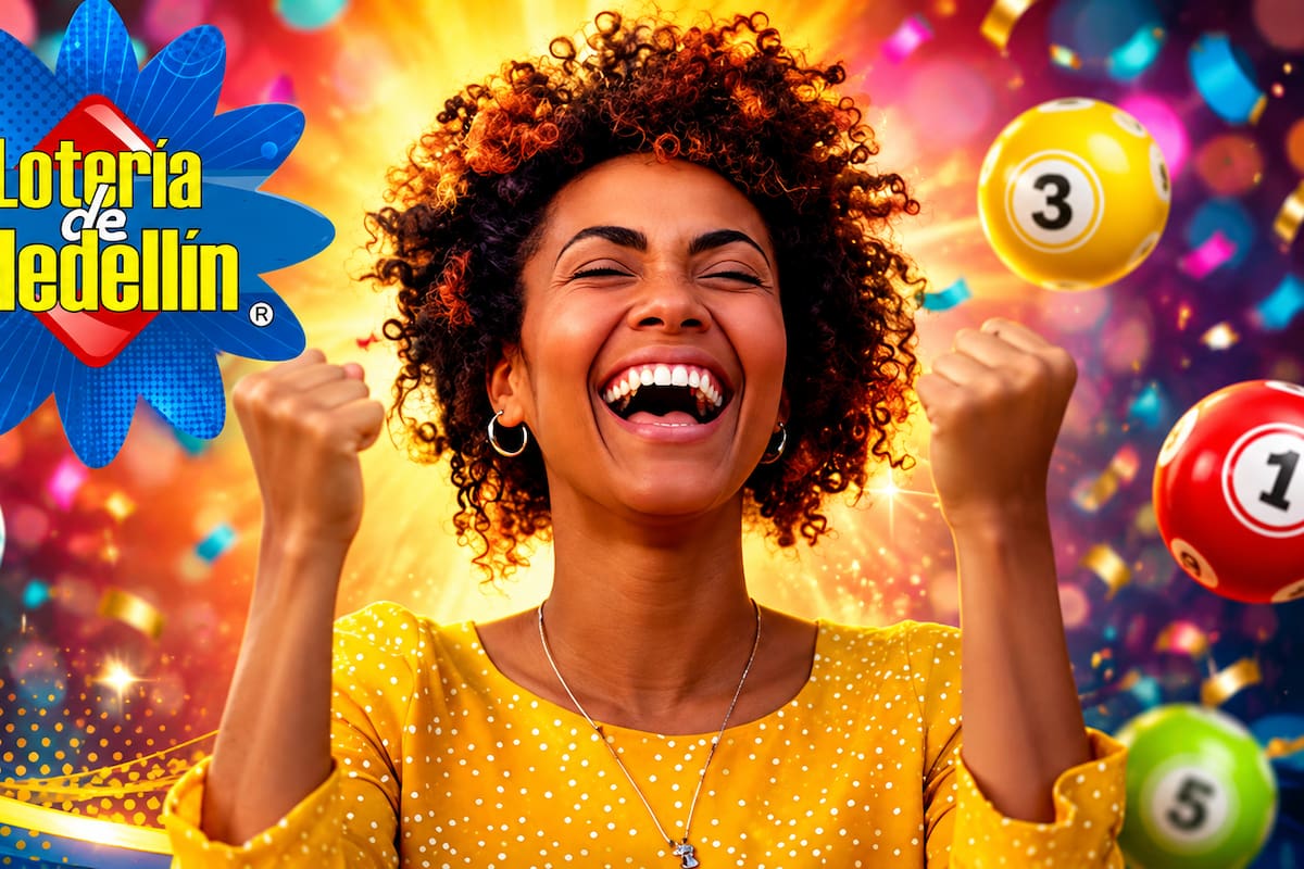 Sorteo de hoy de la Lotería de Medellín.