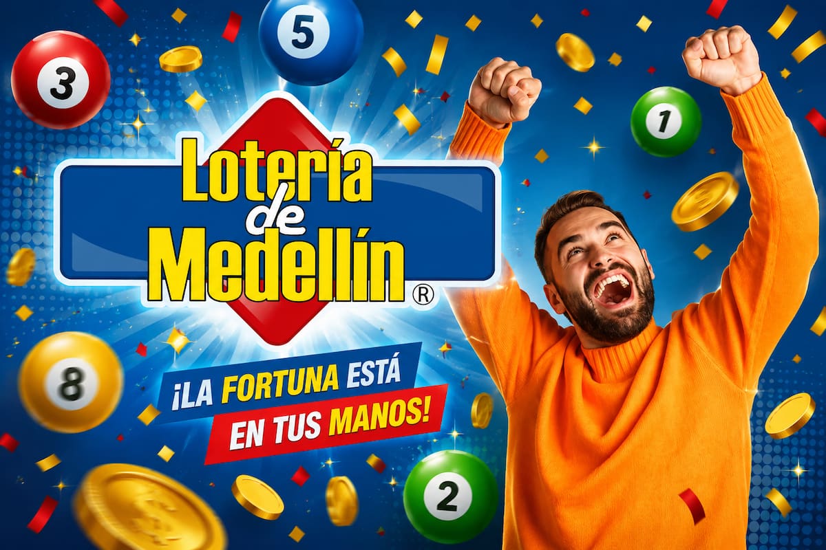Lotería de Medellín: sorteo de hoy.