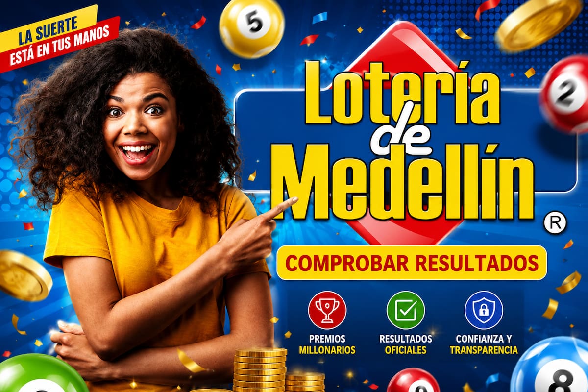 Lotería de Medellín: resultado del sorteo de hoy.