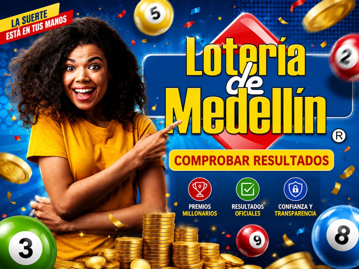 Lotería de Medellín: resultado del sorteo de hoy.