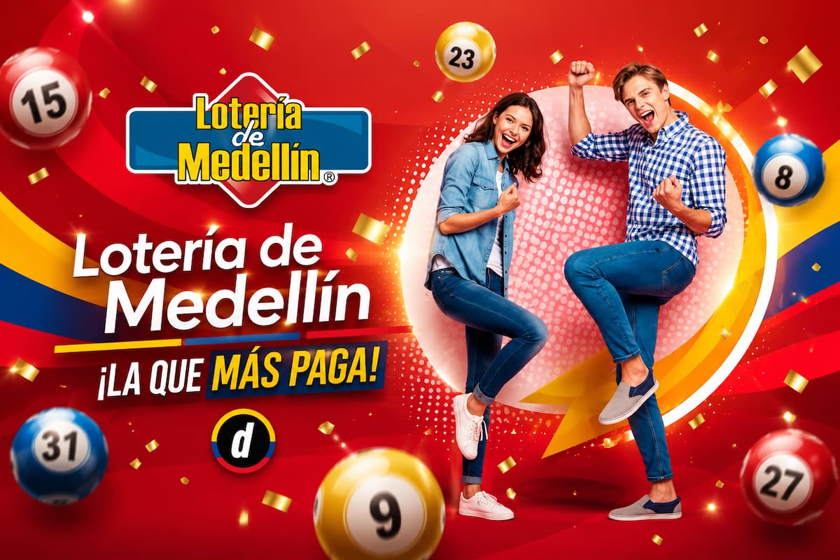 Lotería de Medellín: sorteo de este viernes 17 de julio de 2026.