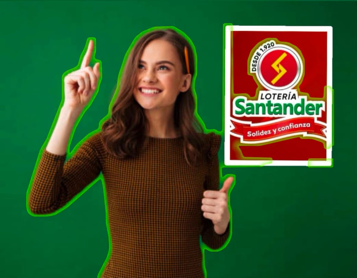 Sorteo de hoy de la Lotería de Santander.