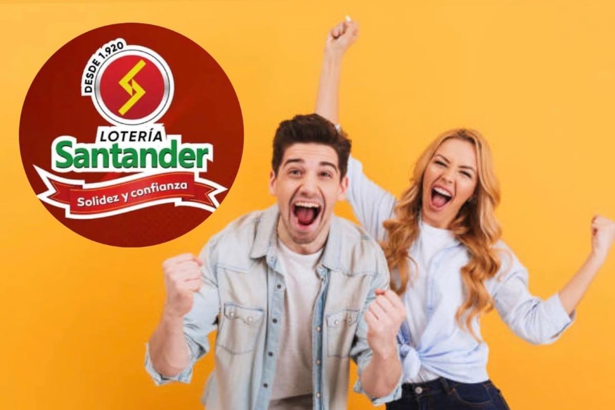 Sorteo de hoy de la Lotería de Santander.