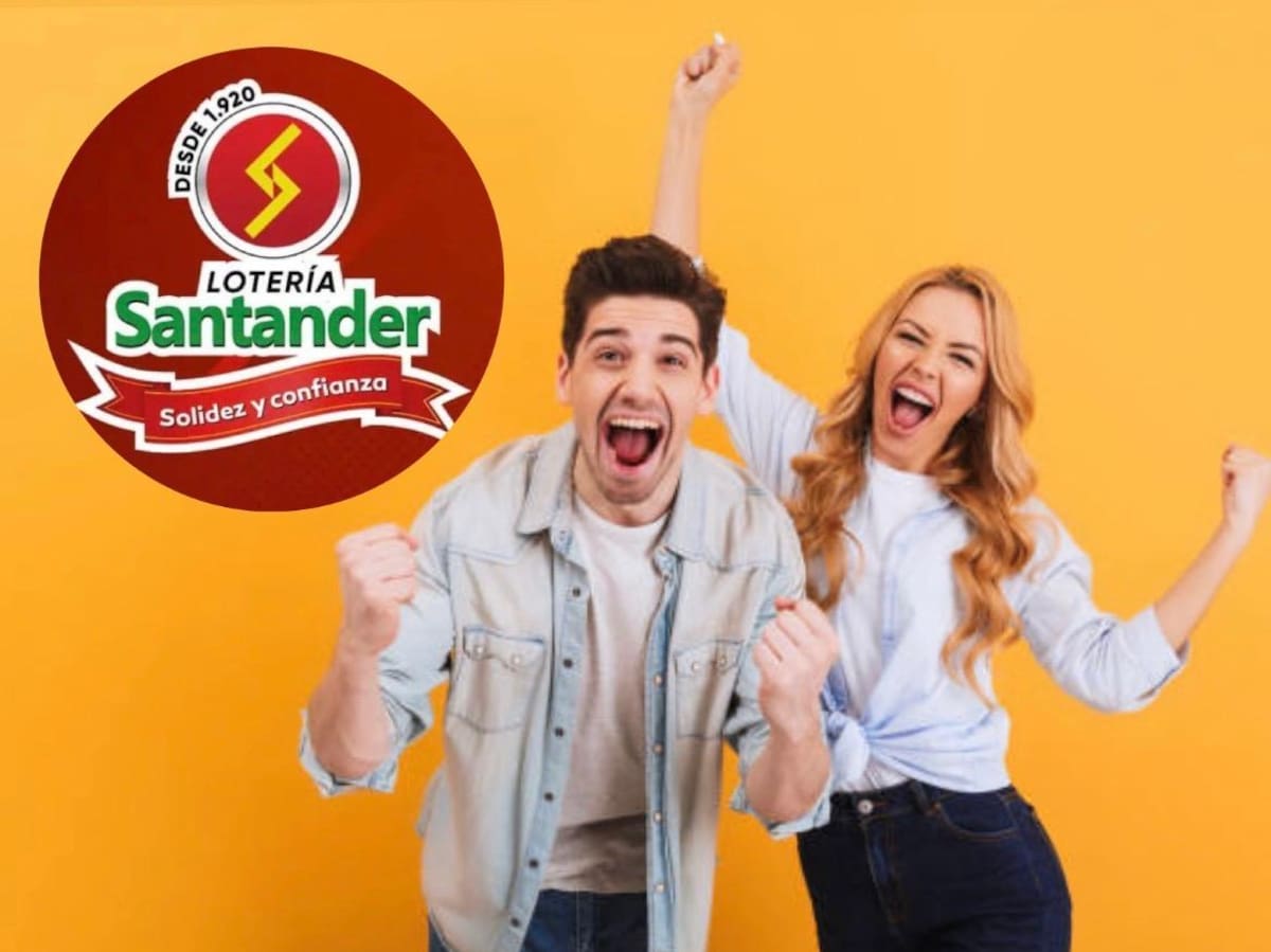 Sorteo de hoy de la Lotería de Santander.