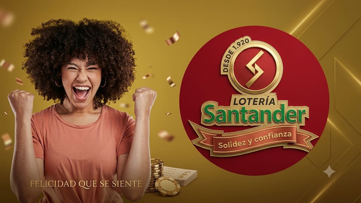Lotería de Santander: Qué cayó hoy.