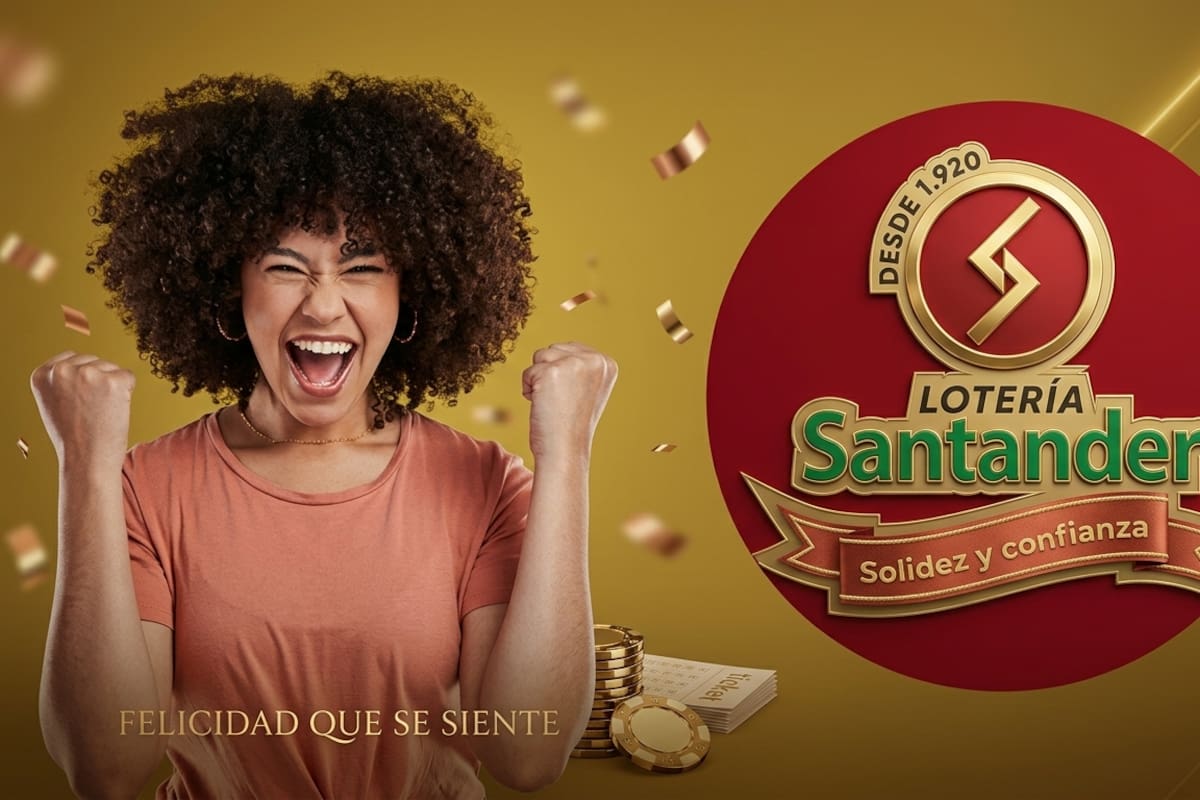 Lotería de Santander: Qué cayó hoy.