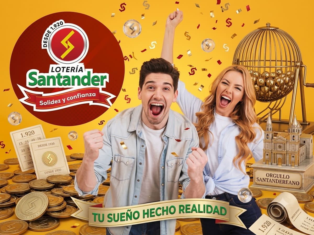 Lotería de Santander: sorteo de este viernes 17 de julio de 2026.