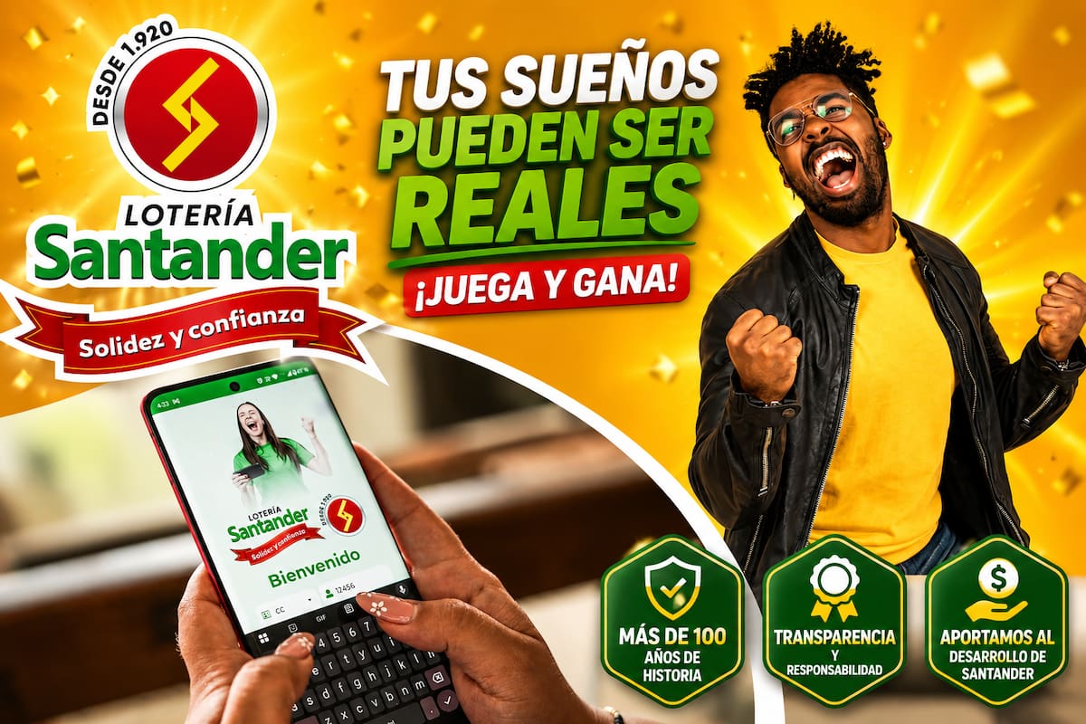 La Lotería de Santander entrega más de $27.600 millones en premios en cada sorteo.